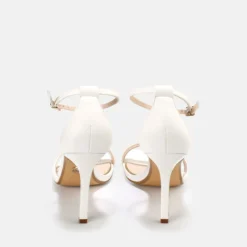 BUFFALO Occasion Shoes^Blair Chic Ankle-Strap Sandals Vegan White
