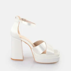 BUFFALO Bridal Shoes^Bonny Cross Heeled Sandals No_Color