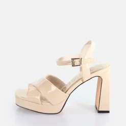 BUFFALO Occasion Shoes^Cherry Cross Cream