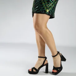 BUFFALO Occasion Shoes^Cherry Spark Black