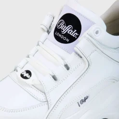 BUFFALO Men Shoes^Classic Low Men Sneaker Leather White