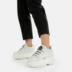 BUFFALO Classics^Classic Sneaker Low Leather Silver