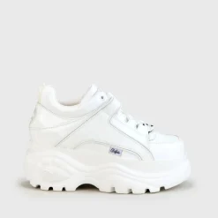 BUFFALO Classics^Classic Sneaker Low Patent Leather White