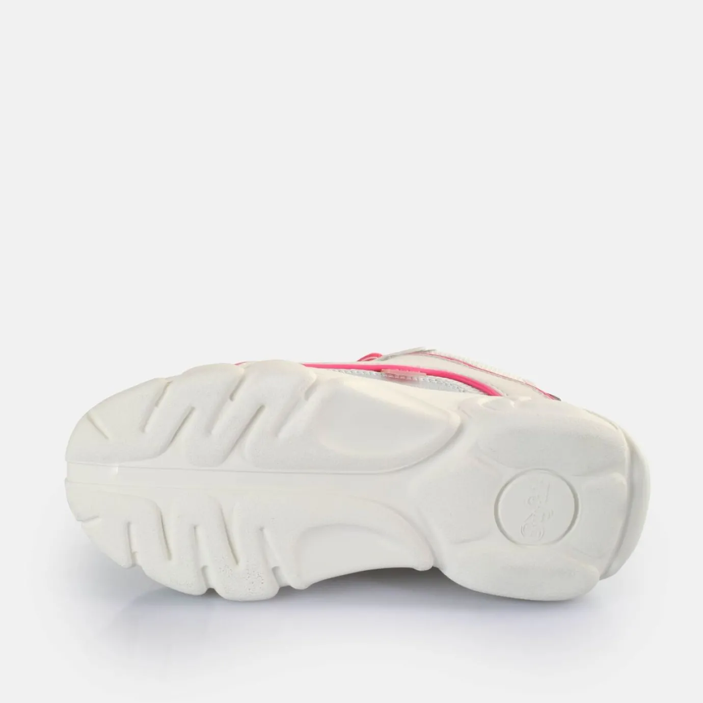 BUFFALO Vegan Shoes^Cld Chai Sneakers Low Vegan Silver/Pink