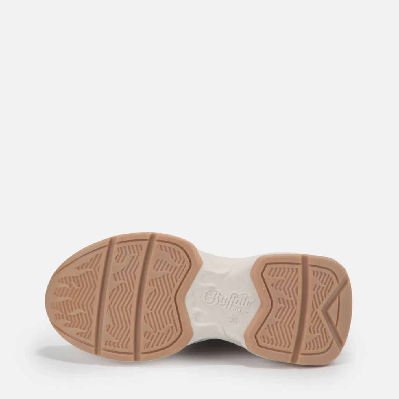 BUFFALO Sneakers^Eyza P Sneaker Low Calf Leather Beige