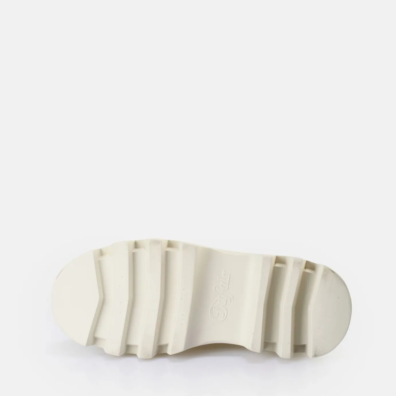 BUFFALO Ankle Boots^Flora Sock Boot Vegan Cream