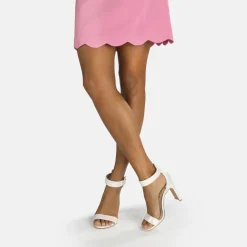 BUFFALO Occasion Shoes^Jean Ankle Sandal Vegan White