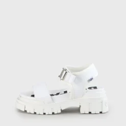 BUFFALO Occasion Shoes^Jojo Platform Sandal Vegan White