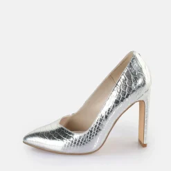 BUFFALO Occasion Shoes^Jolie Pump Vegan Silver