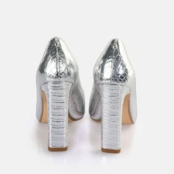 BUFFALO Occasion Shoes^Jolie Pump Vegan Silver