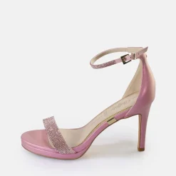 BUFFALO Occasion Shoes^Monroe 2 Heeled Sandals Vegan Pink