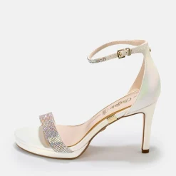 BUFFALO Occasion Shoes^Monroe High-Heeled Sandal Vegan White