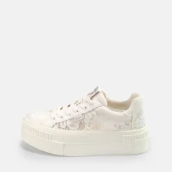 BUFFALO Bridal Shoes^Paired Bloom Sneaker Vegan White
