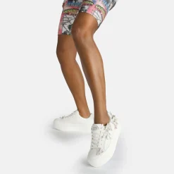 BUFFALO Bridal Shoes^Paired Butterflies Sneaker Low Vegan Weis/Rosa