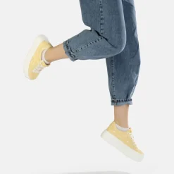 BUFFALO Sneakers^Paired Sneaker Low Yellow