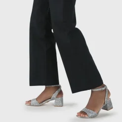 BUFFALO Occasion Shoes^Rainelle Ankle-Strap Sandals Vegan Silver