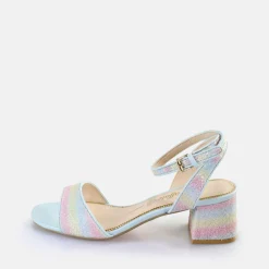 BUFFALO Occasion Shoes^Rainelle Heeled Sandals Vegan Pastel Multi