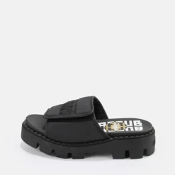 BUFFALO Men Shoes^Raven Tec-Sld Men Sandal Vegan Black