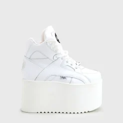 BUFFALO Classics^Rising Towers High Nappa Leather White