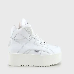 BUFFALO Classics^Rising Towers Low Nubuck Leather White