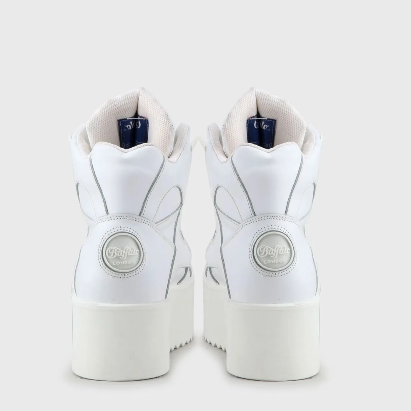 BUFFALO Classics^Rising Towers Low Nubuck Leather White