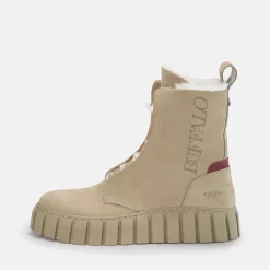 BUFFALO Ankle Boots^Saba Boot Nubuck Leather Cognac