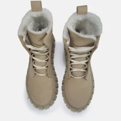 BUFFALO Ankle Boots^Saba Boot Nubuck Leather Cognac