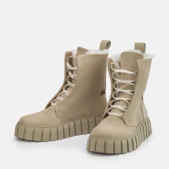 BUFFALO Ankle Boots^Saba Boot Nubuck Leather Cognac