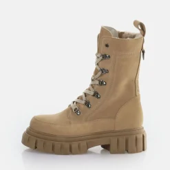 BUFFALO Ankle Boots^Scape Laceup Hi Warm Ankle Boot Cream