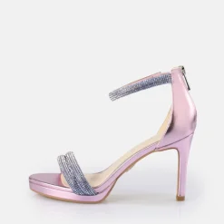 BUFFALO Occasion Shoes^Selma Heeled Sandal Vegan Purple