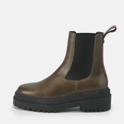 BUFFALO Ankle Boots^Serena Ankle Boot Calf Leather Beige