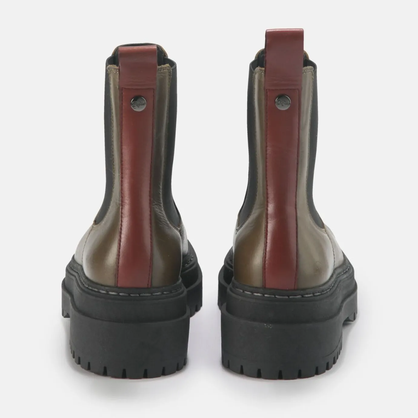 BUFFALO Ankle Boots^Serena Ankle Boot Calf Leather Beige
