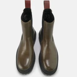 BUFFALO Ankle Boots^Serena Ankle Boot Calf Leather Beige