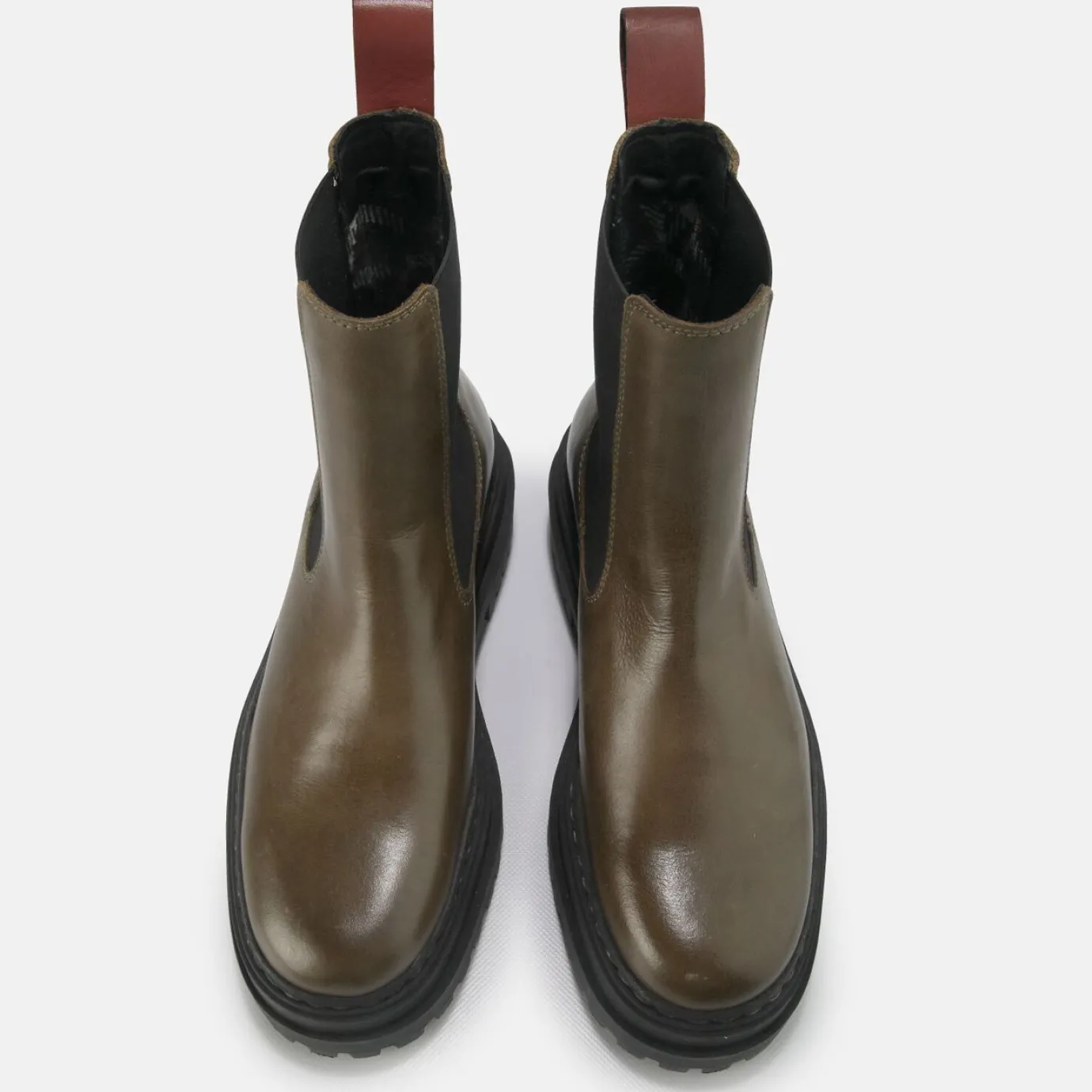 BUFFALO Ankle Boots^Serena Ankle Boot Calf Leather Beige