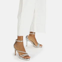 BUFFALO Occasion Shoes^Serena Shine Heeled Sandal Silver