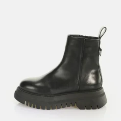 BUFFALO Ankle Boots^Shade Bike Warm Ankle Boot Black