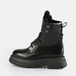 BUFFALO Ankle Boots^Shade Laceup Hi Warm Ankle Boot Black