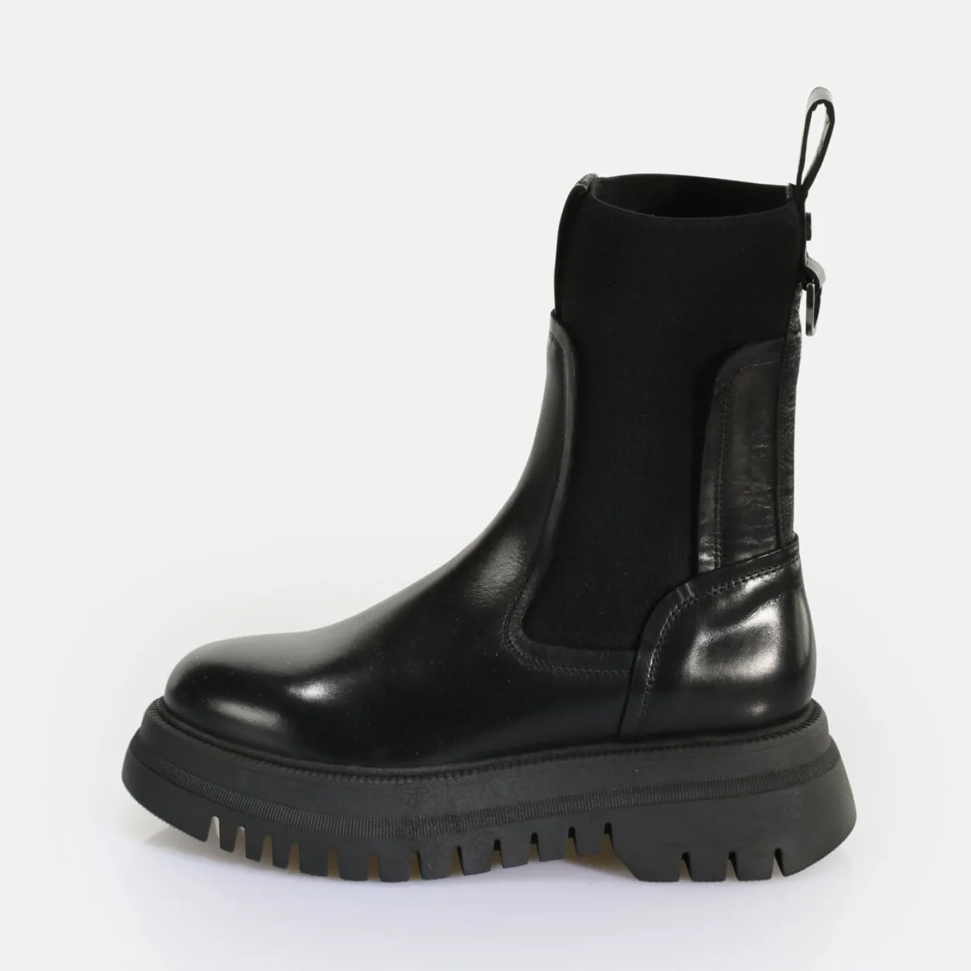 BUFFALO Ankle Boots^Shade Sock Chealsea Ankle Boot Black