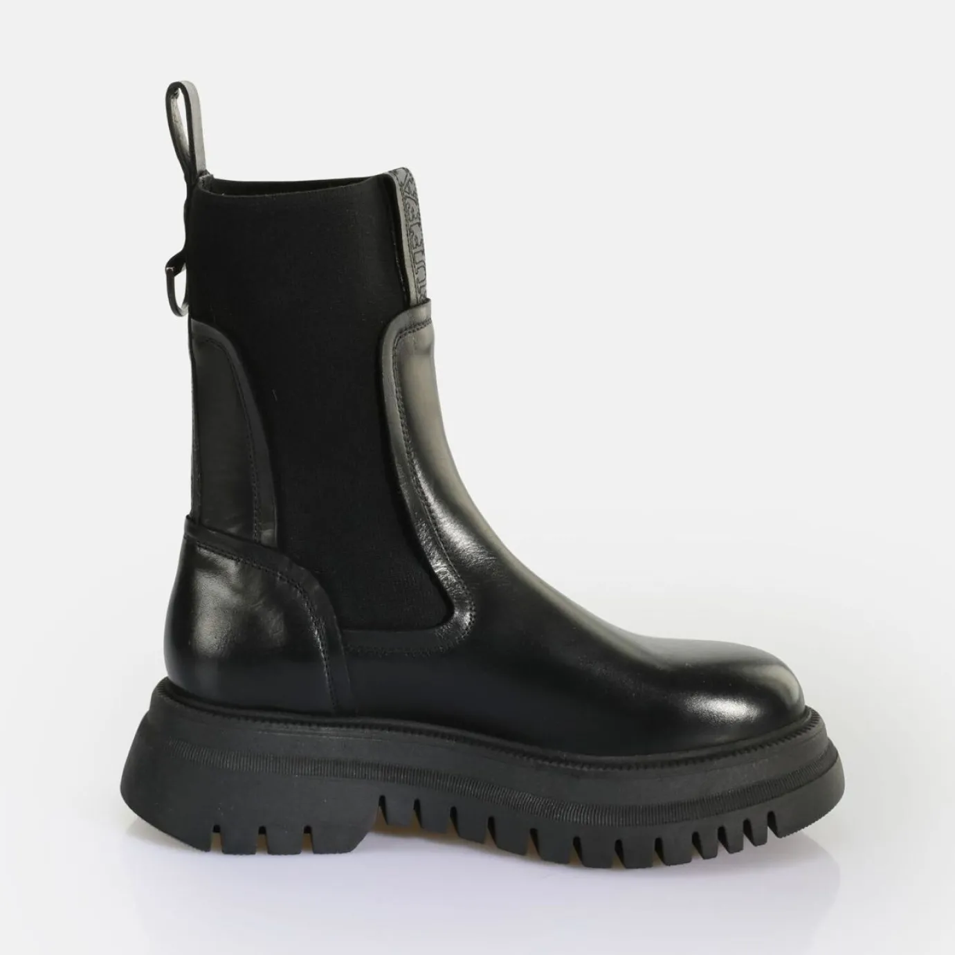 BUFFALO Ankle Boots^Shade Sock Chealsea Ankle Boot Black