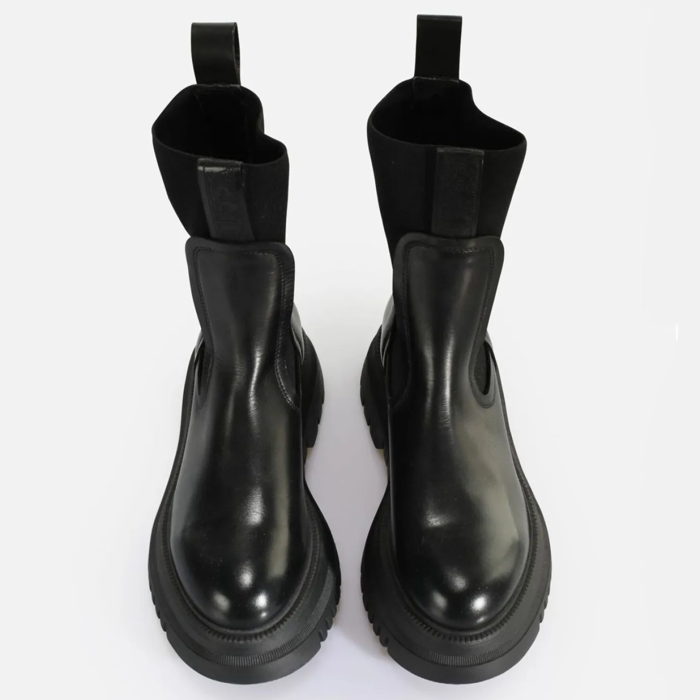 BUFFALO Ankle Boots^Shade Sock Chealsea Ankle Boot Black