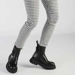 BUFFALO Ankle Boots^Shade Zip Mid Ankle Boot Black