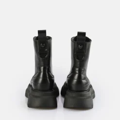 BUFFALO Ankle Boots^Shade Zip Mid Ankle Boot Black