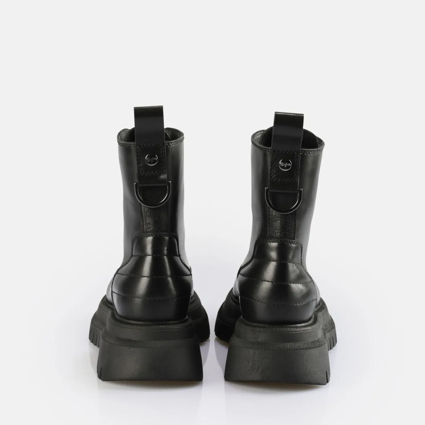 BUFFALO Ankle Boots^Shade Zip Mid Ankle Boot Black