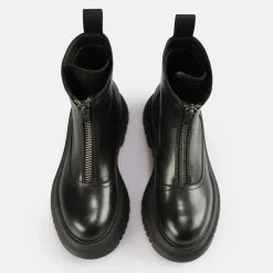 BUFFALO Ankle Boots^Shade Zip Mid Ankle Boot Black