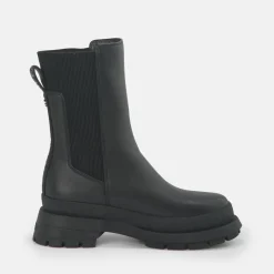 BUFFALO Ankle Boots^Shari Bootie Flat Vegan Black