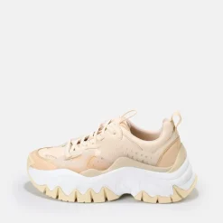 BUFFALO Vegan Shoes^Trail One Sneaker Vegan Creme-Weis