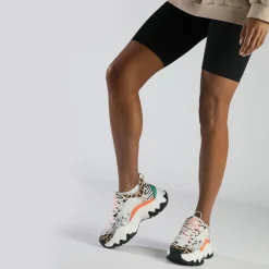 BUFFALO Vegan Shoes^Trail One Sneakers Low Vegan White/Animal