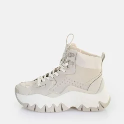 BUFFALO Vegan Shoes^Trail Two Sneaker Mid Off White