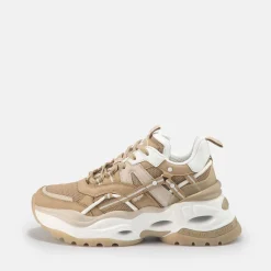 BUFFALO Vegan Shoes^Triplet Hollow Low Vegan Sneakers Beige