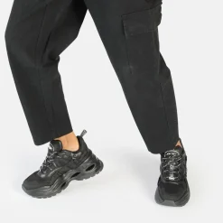 BUFFALO Vegan Shoes^Triplet Hollow Sneaker Low Vegan Black